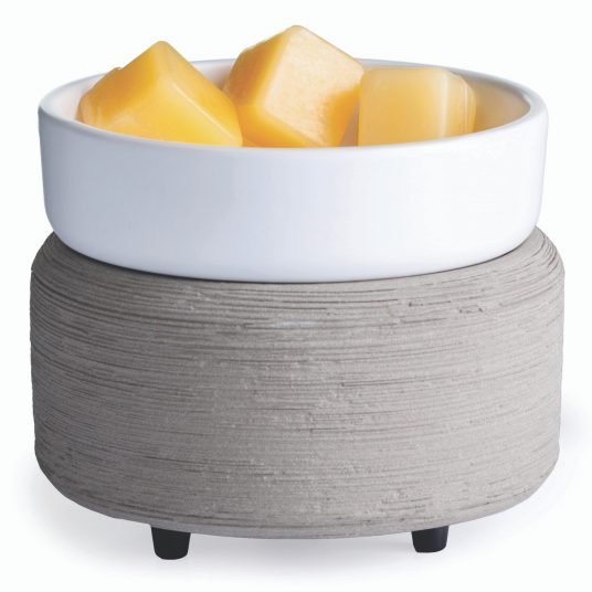 Grey Hobnail Soy Wax Melts and Wax Melter Warmer Bundle removeable Silicone  Flip Dish Includes One Soy Wax Melts Bundle Hand Poured 