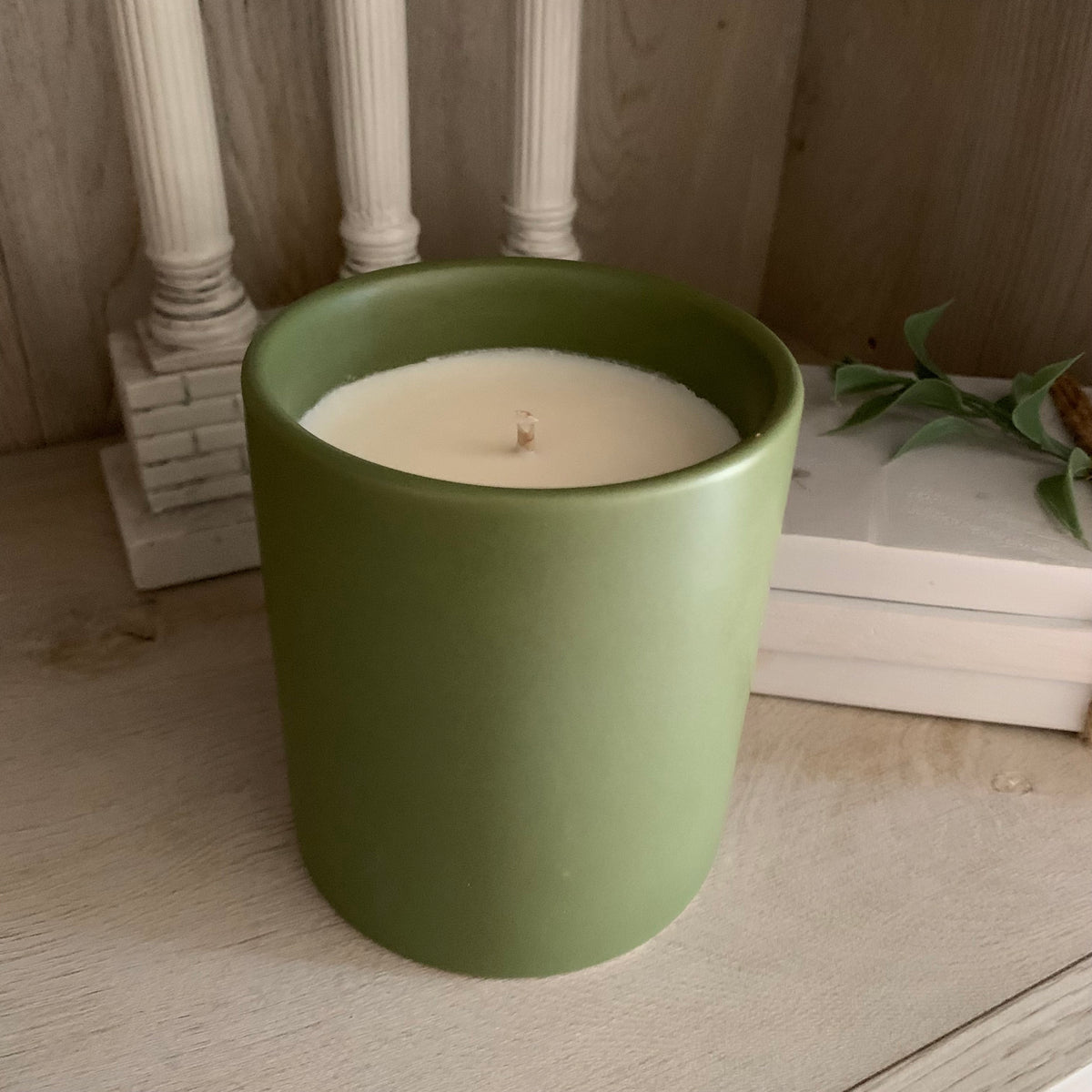 Denim Ceramic Jar Soy Candle – When In Aroma