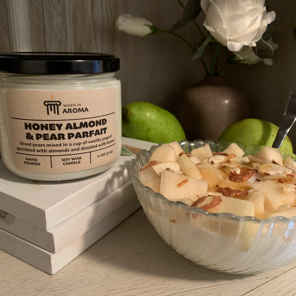 2 Recipes for a Delicious Honey Almond & Pear Parfait