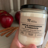 Apple Cinnamon & Tobacco Soy Candle