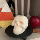 Skull Pillar Candle