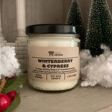 Winterberry & Cypress Soy Candle