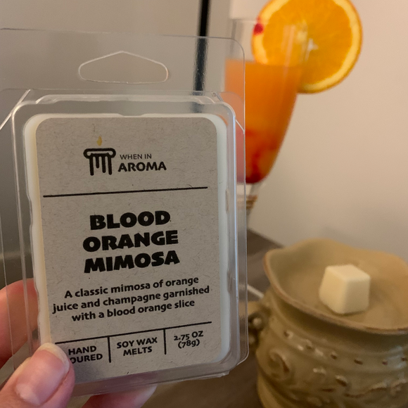 Blood Orange Mimosa Soy Wax Melt