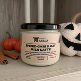 Spiced Chai & Oat Milk Latte Soy Candle