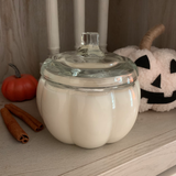 16 oz Glass Pumpkin Jar Soy Candle