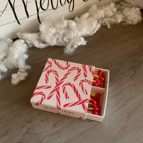 Candy Cane Matchbook