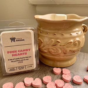Pink Candy Hearts Soy Wax Melt