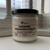 Caramel cinnamon rolls 7 oz soy candle