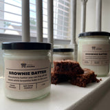 Brownie batter scented candles