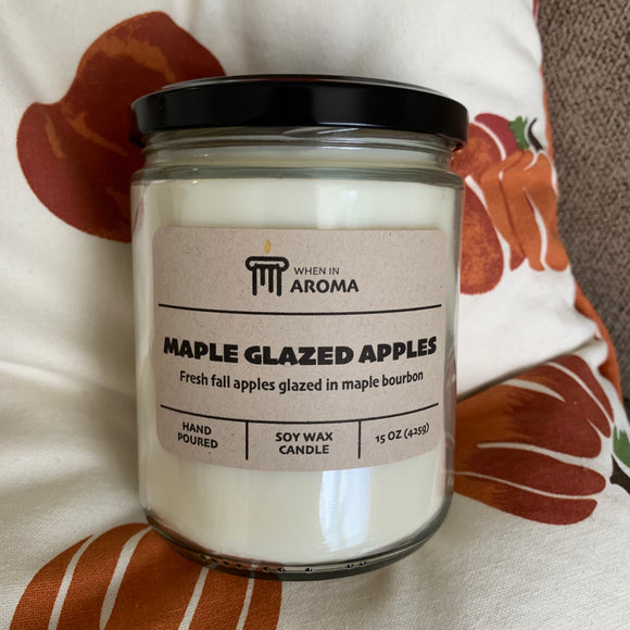 Maple Glazed Apples Soy Candle