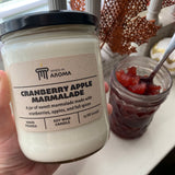Cranberry Apple Marmalade Soy Candle
