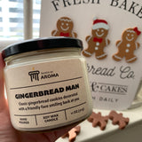 Gingerbread Man Soy Candle