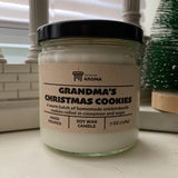 Grandma's Christmas Cookies Soy Candle