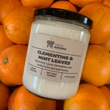 Clementine & Mint Leaves Soy Candle