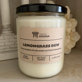 Lemongrass Dew Soy Candle
