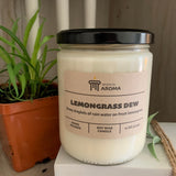 Lemongrass Dew Soy Candle