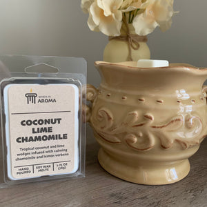 Coconut Lime Chamomile Soy Wax Melt