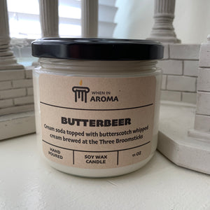 11 oz Butterbeer Soy Candle