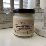 4 oz Lavender Vanilla Soy Candle