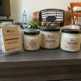 Various sizes of Enchanted Soy Candles
