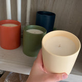 "Denim" Ceramic Jar Soy Candle
