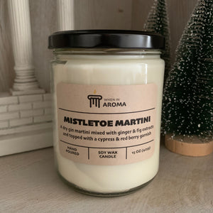 Mistletoe Martini Soy Candle