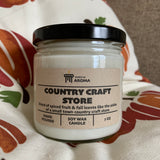Country Craft Store soy candle 7 oz
