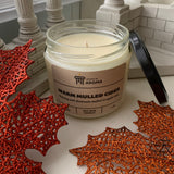 Fall scented soy wax candle