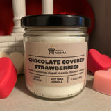 Chocolate Covered Strawberries Soy Candle
