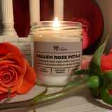 Fallen Rose Petals Soy Candle