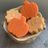 Pumpkin and leaves wax melts