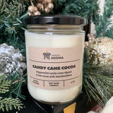 Candy Cane Cocoa 15 oz soy candle
