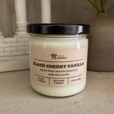 Black Cherry Vanilla Soy Candle