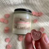 Valentine's Day scented soy candle